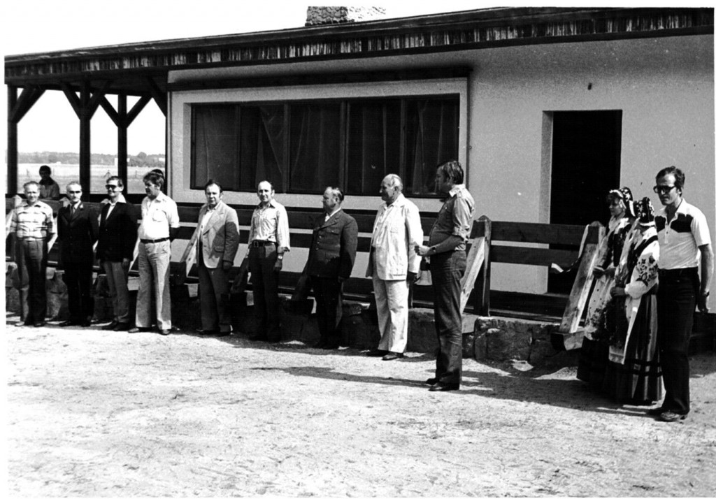 Czerwiec 1980: Otwarcie domku myśliwskiego i okolicznościowe zawody strzeleckie